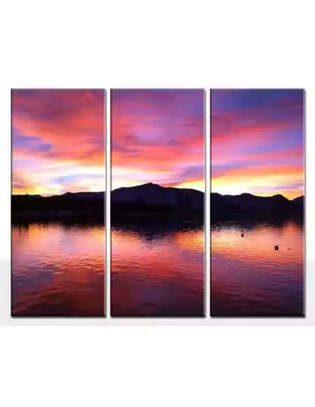 3 PANEL TRIPTYCH