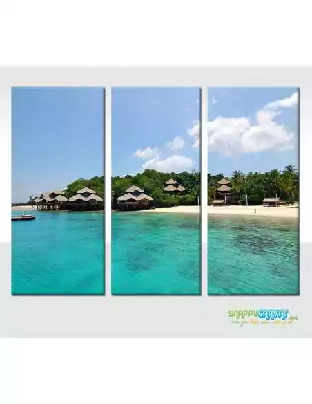 3 PANEL TRIPTYCH