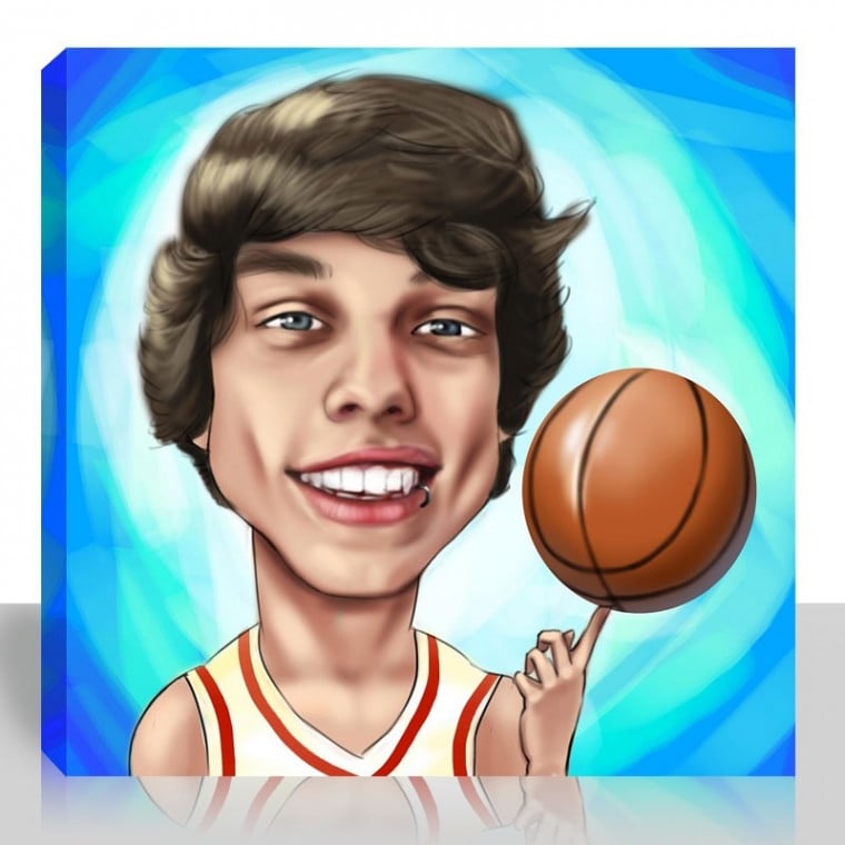 Sporty Caricature
