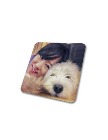 Design your own Photo Coaster with your photos and artwork from Snappy Canvas