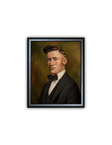 Distinguished Business Portrait Painting from Photo - By Snappy Canvas