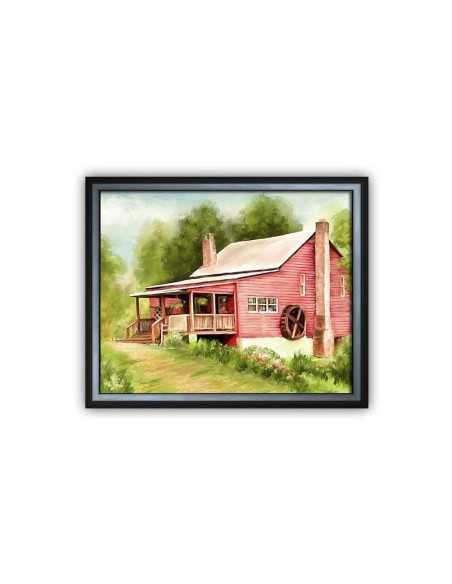 Personalized Paintings made from Pictures of your Home Sweet Home.