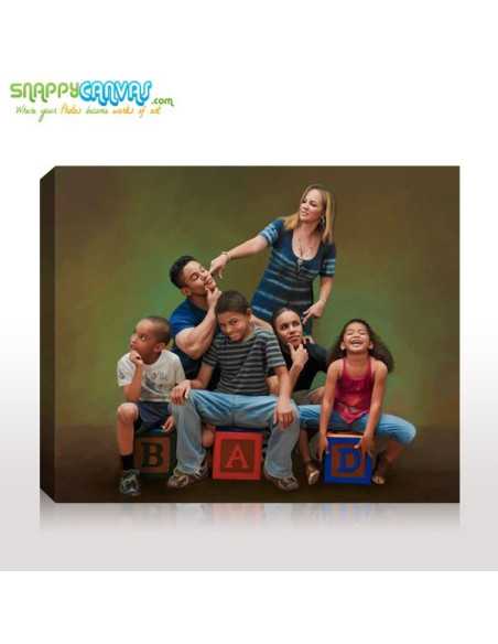 Family Portrait Painting of loved ones