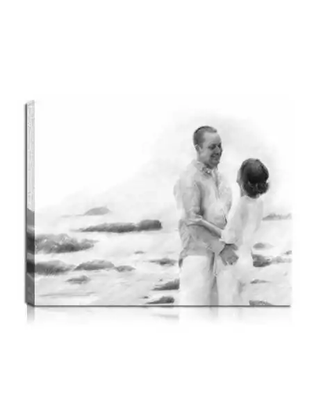 Wedding Pencil Portrait