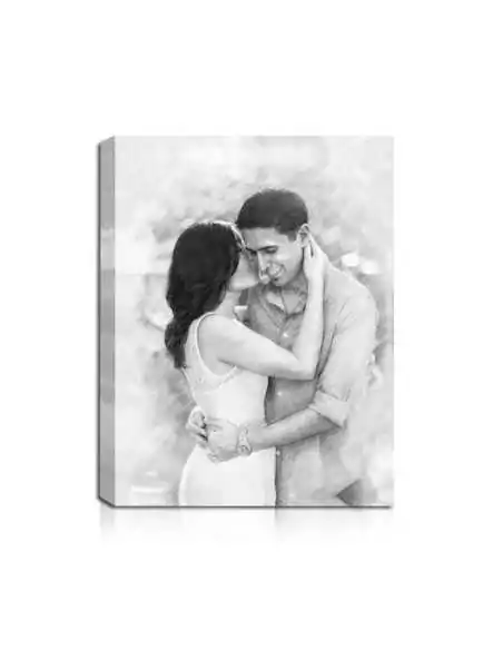 Wedding Pencil Portrait