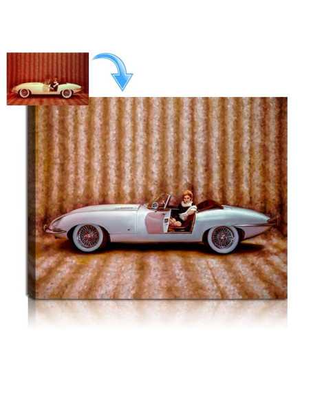 Custom Car Portrait Painting