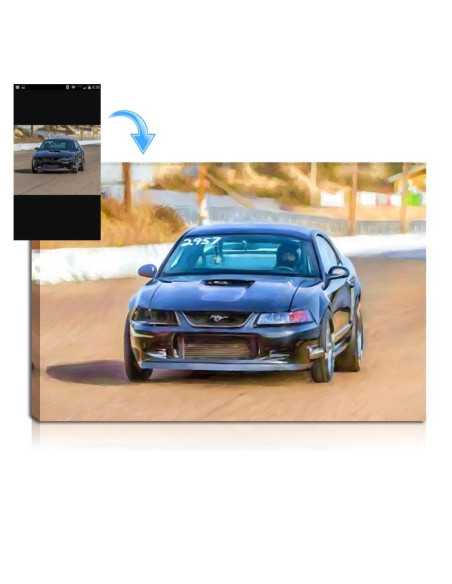 Custom Car Portrait Painting