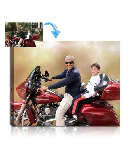 Custom Car Portrait Painting
