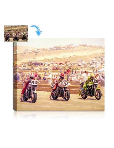 Custom Car Portrait Painting