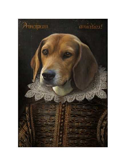 Shakespearean Pet Painting