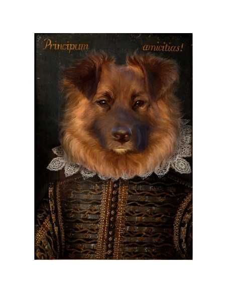 Shakespearean Pet Painting