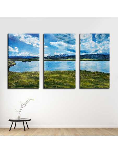 picture to painting triptych