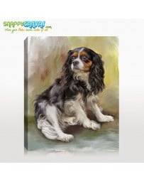 Painterly Dog Portrait
