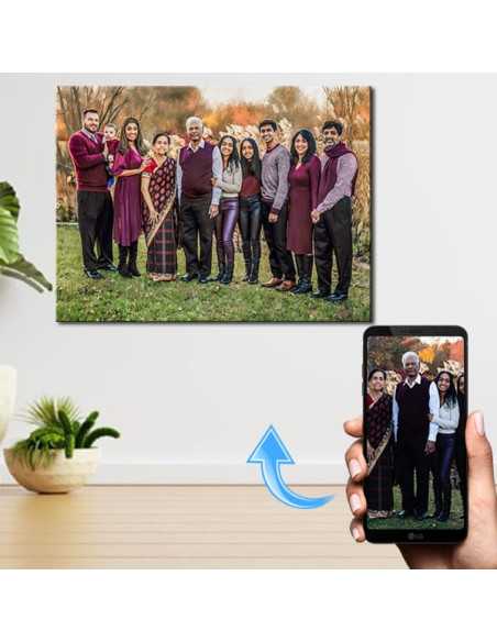 Family Generational Portrait Painting from Pictures
