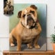 Oil Portrait from Dog Photo
