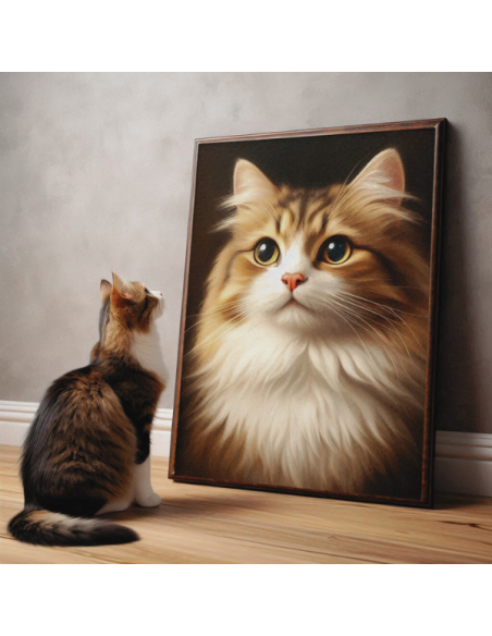  cat painting