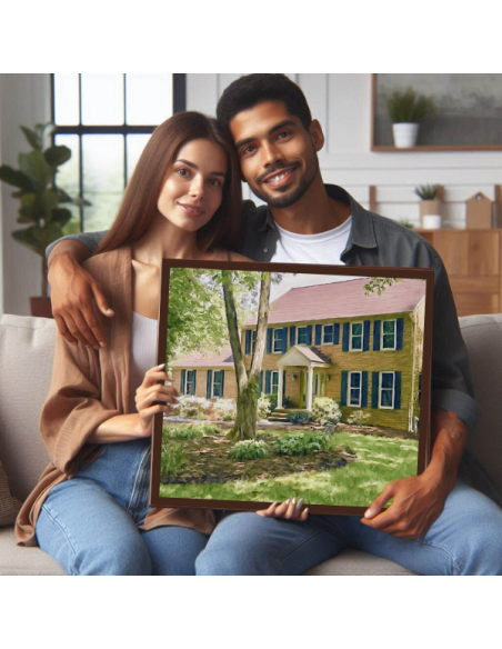 Home Portrait Painting