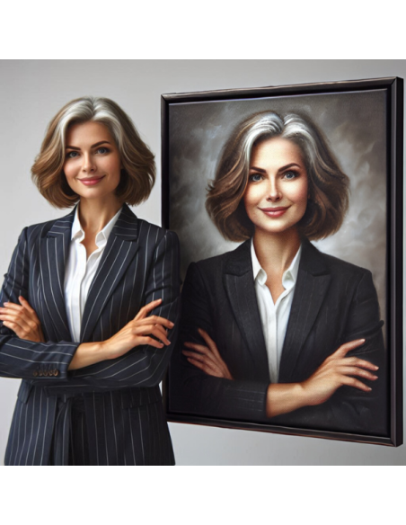 Business Portrait Painting