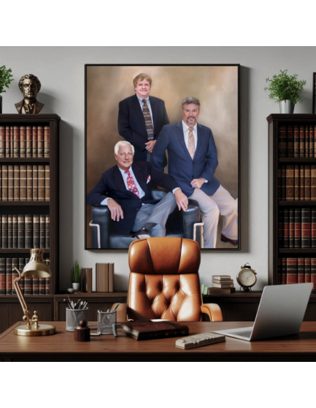 Business Portrait Painting
