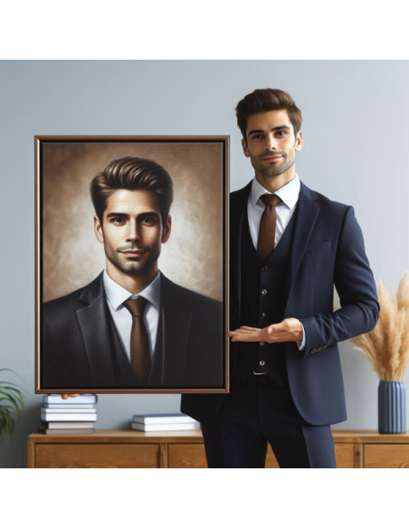 Business Portrait Painting