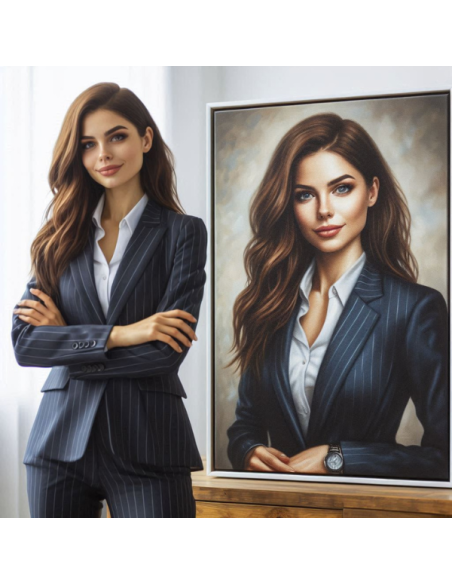 Business Portrait Painting