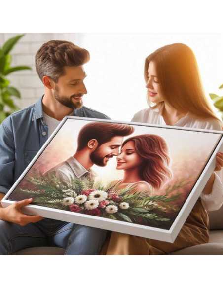 Anniversary Oil Painting
