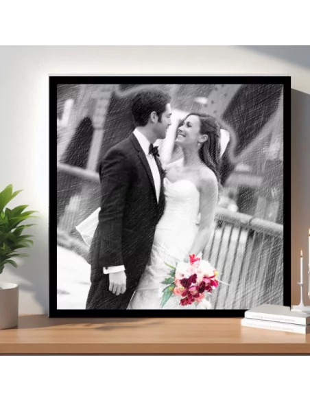 Wedding Pencil Portrait