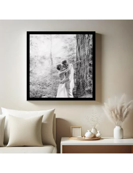 Wedding Pencil Portrait