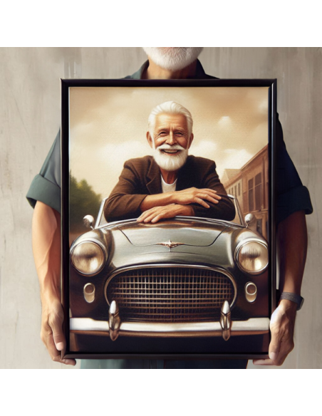 Custom Car Portrait Painting