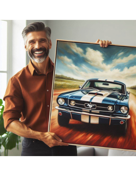 Custom Car Portrait Painting
