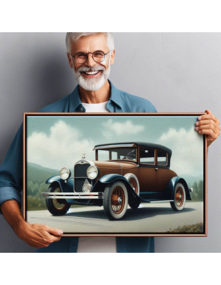 Custom Car Portrait Painting