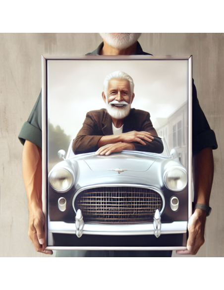 Custom Car Portrait Painting