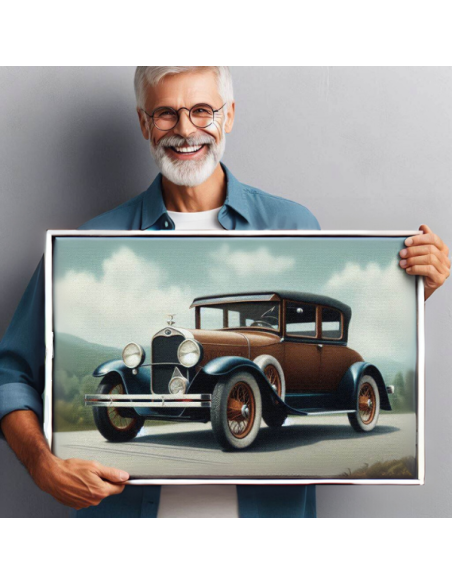 Custom Car Portrait Painting