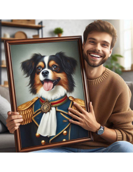 Admiral Pet Cat Painting