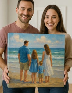 Oil Portrait Canvas