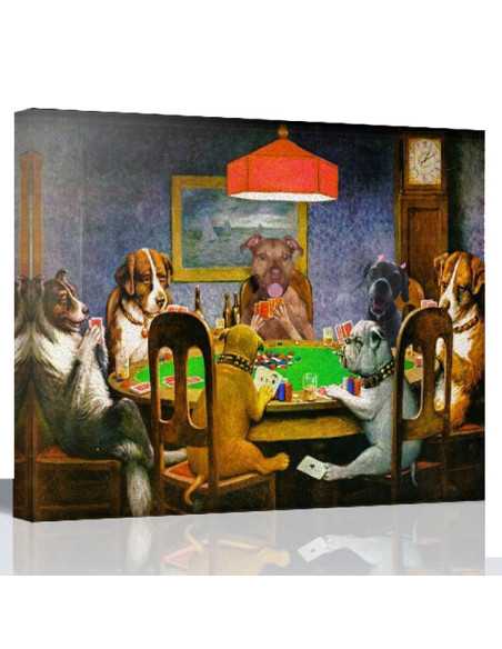 Create a custom poker dog portrait from your photo.