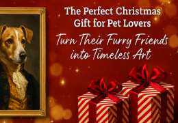 The Perfect Christmas Gift for Pet Lovers – Turn Their Furry Friends into Timeless Art