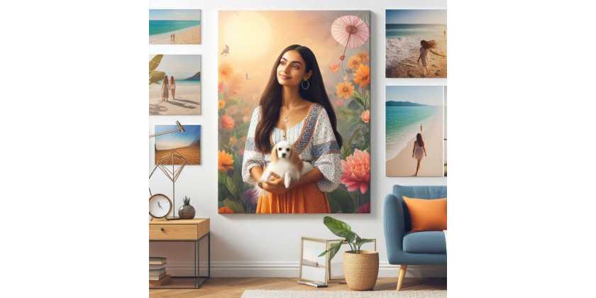 Home Decor Trend Alert for 2025: Custom Canvas Prints Are Redefining Personalized Spaces