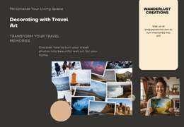 Decorating with Travel Art