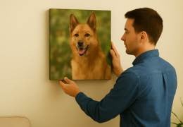 Canvas Photo as an Art for Less