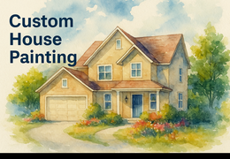 Custom House Painting – Perfect Gift & Keepsake