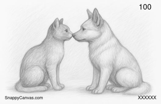Pet Portrait lover Gift Card
