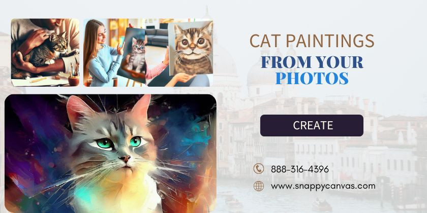Timeless Treasures: Transform Your Beloved Cat into a Stunning Painting